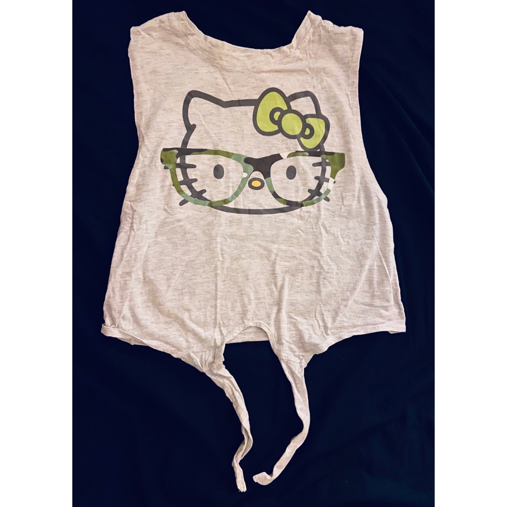 Hello Kitty Camo Nerd Tee